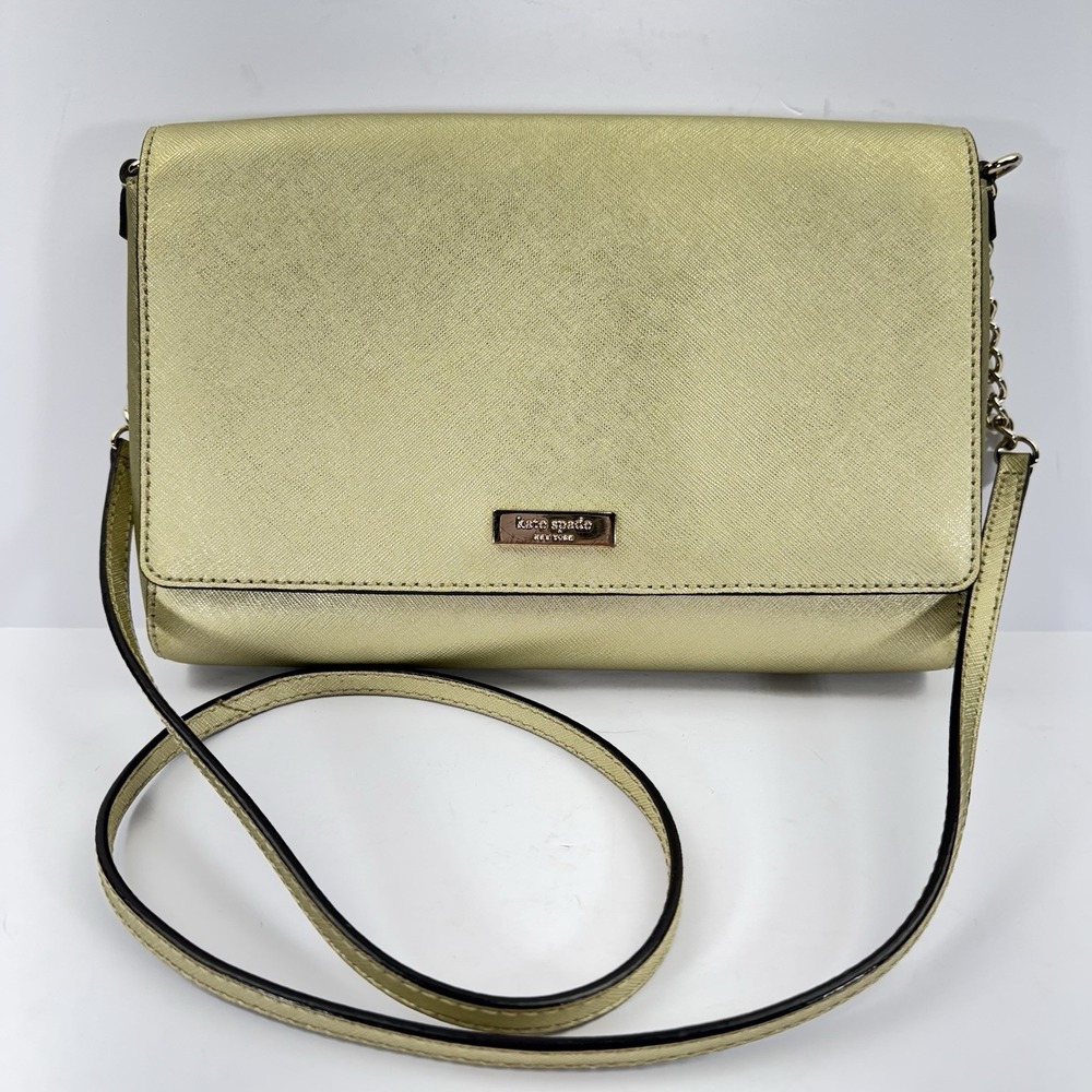 Kate Spade Tilden Place Alek Gold Crossbody Bag